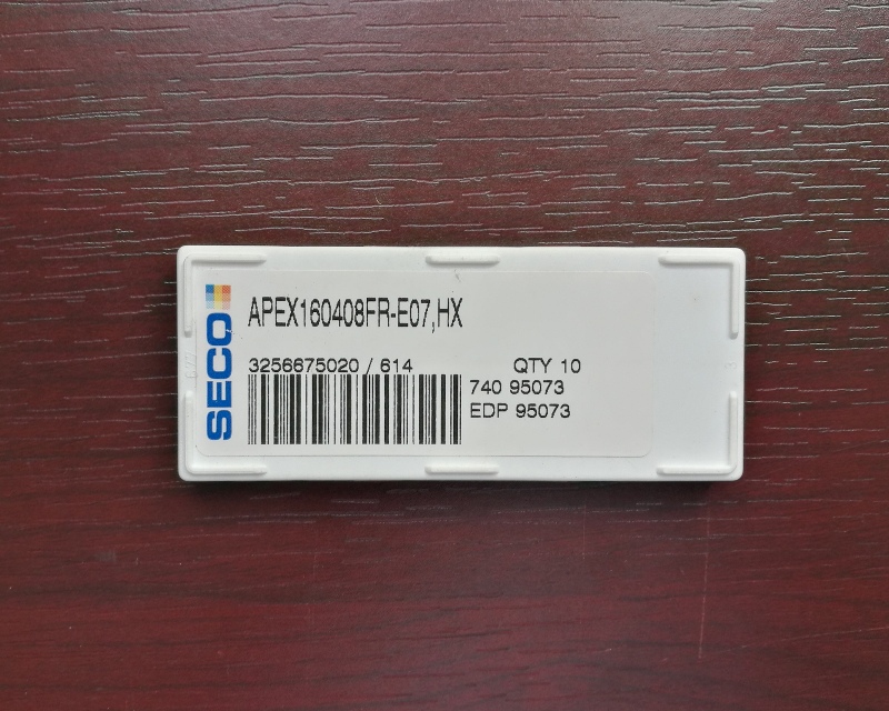  SECO刀片 APEX 160408FR-E07 HX